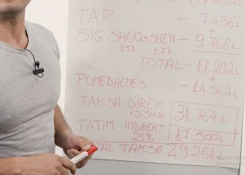 Panajot Soko i ‘Thurjes’, i tregon Ramës sa taksa paguajnë qytetarët.