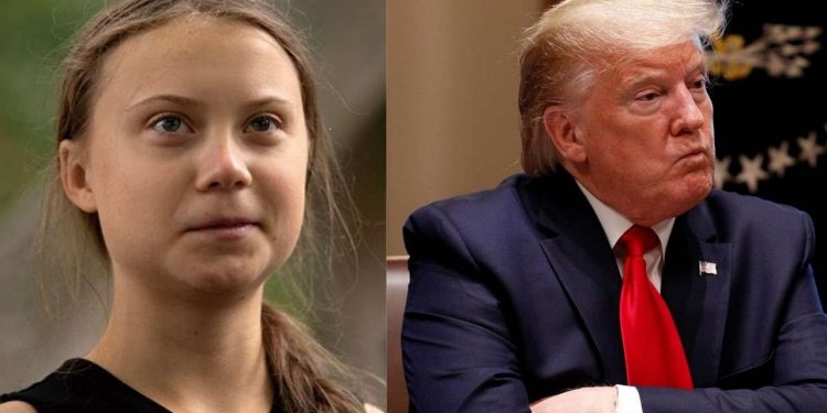 Greta Thunberg ironizon Trump-in: Qetësohu Trump, qetësohu. Duhet të punosh me menaxhimin e inatit
