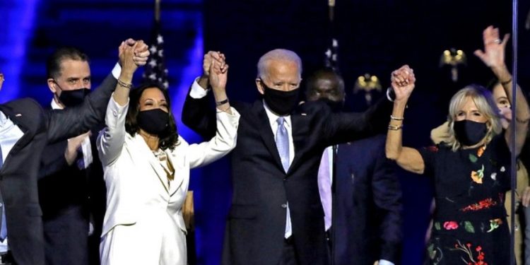 Joe Biden dhe Kamala Harris mbajnë fjalimin e fitores: koha për ringritjen e Amerikës