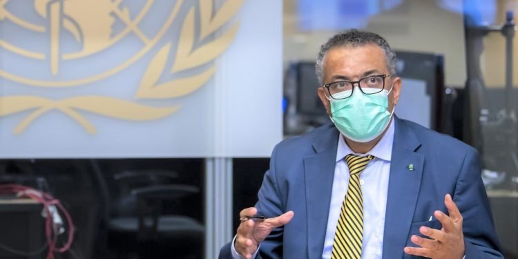 Vetë-izolohet Tedros Adhanom Ghebreyesus. Dyshohet për Covid-19.