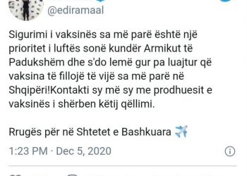 Rama niset në kërkim të vaksinës: sy më sy me prodhuesit