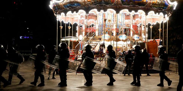 Protesta e sotme në foto