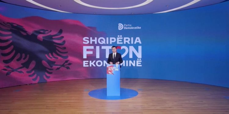 Basha prezanton programin ekonomik: “Nuk janë premtime boshe si të Ramës, por angazhime që do bëhen realitet”