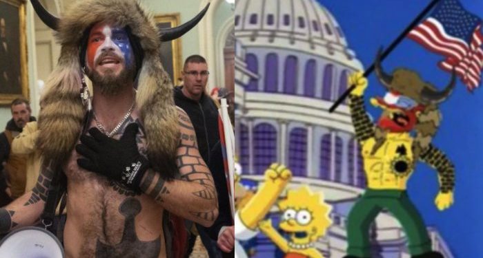 “The Simpsons” godasin sërish: sulmi në Capitol Hill mes episodeve të 1996-s
