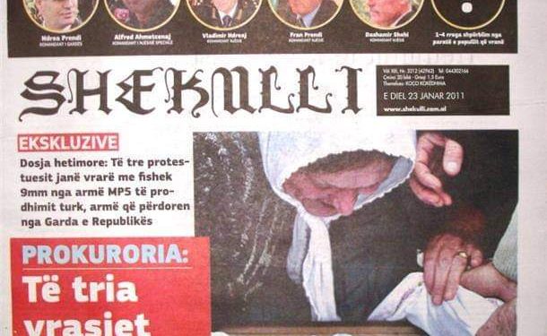 21 janari ende gazetave. Rekujem për një ngjarje që me gjasa nuk do zbardhet kurrë