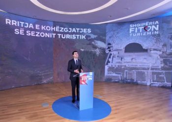 Basha prezanton programin për turizmin: do rrisim numrin e turistëve në 15% në vit. Nga 40 mijë të punësuar në turizëm, do t’i bëjmë 80 mijë