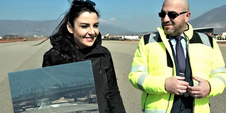 Ministrja Balluku nis praktikat e uljes në pistën e Kukësit. Aeroporti gati  gjatë mandatit të tretë (video)