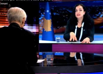 Vjosa Osmani në BBC: “Bashkimi Kosovë- Shqipëri? Tani për tani Kushtetuta e Kosovës shprehet qartë”