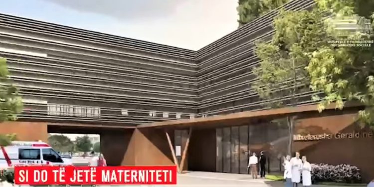 Rama publikon si do jetë materniteti  “Mbretëresha Geraldinë” i rindërtuar (video)