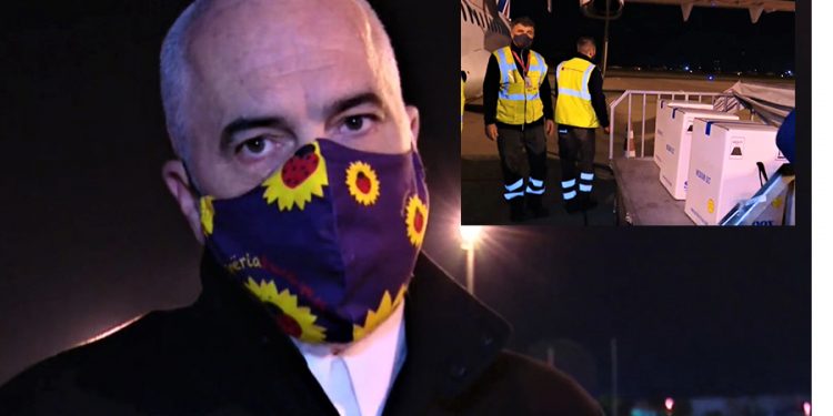 Mbërrijnë  dhe 15210 doza  Pfizer. Rama: “Kam besim se do kemi mundësinë e një vaksinimi intensiv. Sfida,  të kemi një sezon turistik të hapur…”