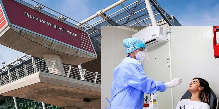 Qendër PCR-je  në aeroportin e Tiranës. Ja ç’hapa duhen ndjekur për të bërë testin