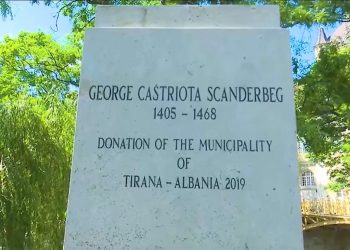 Busti i Skënderbeut vendoset në parkun qendror të Budapestit. Përurohet më 5 korrik 2021