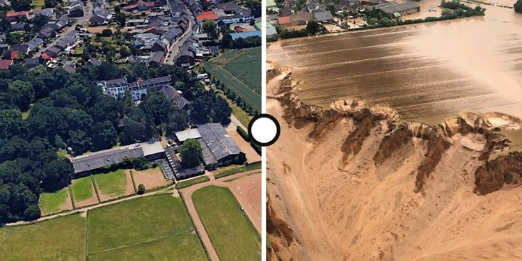 Merkel e tronditur nga përmbytjet në Gjermani. Ekspertët: faji i ngrohjes globale