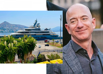 Shohin  jahtin”Flying Fox”, sarandiotët mendojnë se u shkoi Jeff Bezos në derë  (foto dhe video)