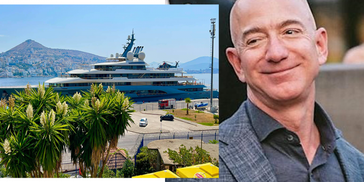 Shohin  jahtin”Flying Fox”, sarandiotët mendojnë se u shkoi Jeff Bezos në derë  (foto dhe video)