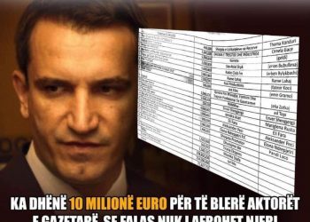 Të paguar nga Veliaj/ Sali Berisha publikon një listë me emra gazetarësh dhe artistësh