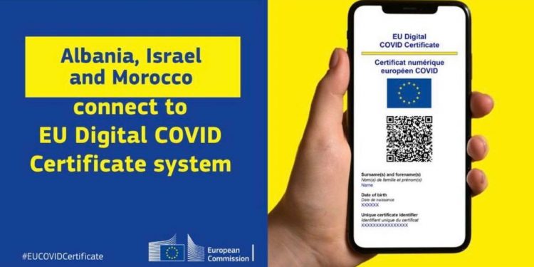 Europa çertifikon çertifikatën shqiptare të COVID-19. Prej tani, vlera e saj, e njëjtë me atë të BE-së