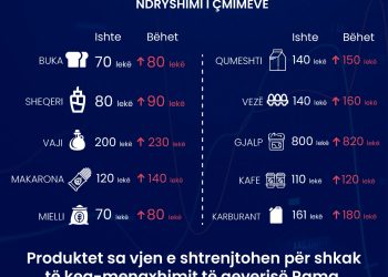 Për një krizë që askush nga qeveria nuk po e përmend! Nga Jorida Tabaku