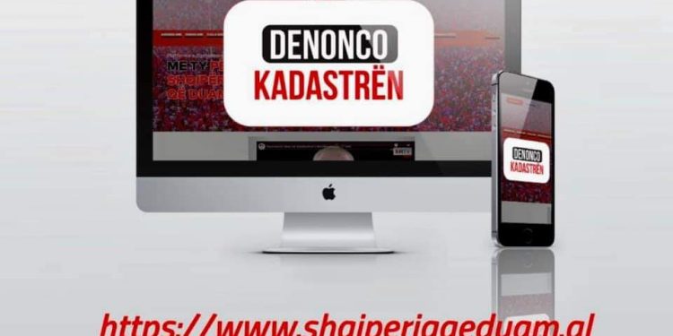 “Denonco Kadastrën”, Rama prezanton dritaren e re