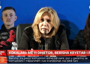 Evi Kokalari nga “Foltorja” në Pogradec: “Në 11 dhjetor kryetar do jetë Berisha. Kini kujdes Erion Veliajn. Është kokë e këmbë njeriu i Sorosit”