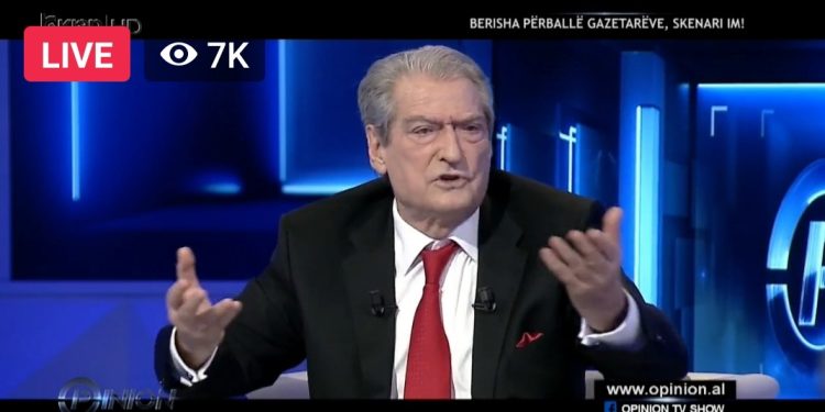 Berisha në Opinion: “Bashën s’ma ka prezantuar ime bijë. Nuk do qe kurrë kryetar i PD-së, por vetëm ai dhe Olldashi garuan”