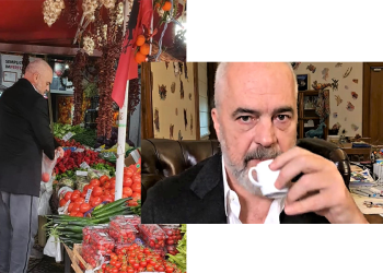E diela vetëm për atdheun dhe familjen/ Pas komunikimit “Live me demokratët”, Rama kthehet e blen domate për shtëpinë