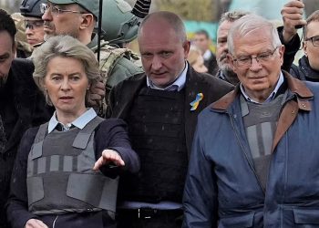 Urslula von der Leyen dhe Joseph Borrell viziojnë masakrën në Boucha. Shpresa për një anëtarësim sa më të shpejtë të Kievit