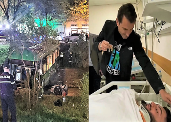 “Ja ku e ke dhe kryqin, Zoti t’rujt!”, Veliaj i dorëzon sendet personale të plagosurit në aksidentin e djeshëm