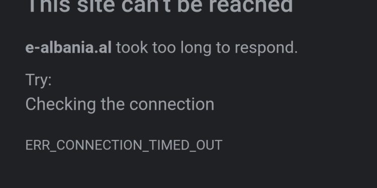 Sulmi kibernetik/ Ndërpriten shërbimet konsullore për shkak mosfunksionimit të portalit qeveritar e-albania