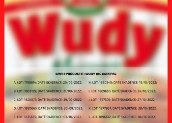 AKU apel të mos konsumohet salçiçja “Wudy” e AIA-s. Shkak, prania e  “Listeria monocytogenes STI55”, shumë e rrezikshme për njeriun