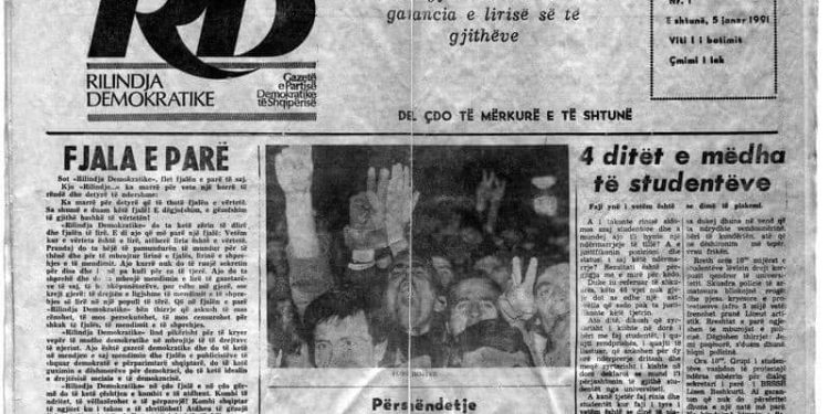 Blushi kujton RD-në e vitit 91/ “Shkova si një djalë që njihte kënaqësitë e moshës dhe dola si burrë që njihte veset e çdo moshe”