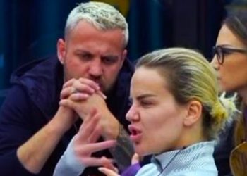 Pamje skandaloze nga BBV/ Momenti kur Kejvina godet në mënyrë agresive Luizin (video)