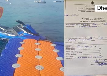 Bregdeti/ Bllokohen 2 Jet Ski dhe 1 gomone për mospasje dokumentacioni