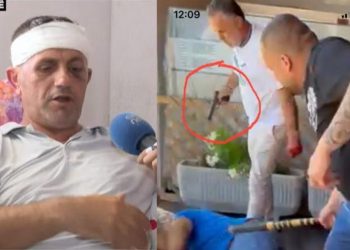 “Po mos të ketë gajle, se do t’i bëjë dhe unë një video, se ai nuk e di se kush jam”/ I rrahuri nga fisi Rraja paralajmëron hakmarrje