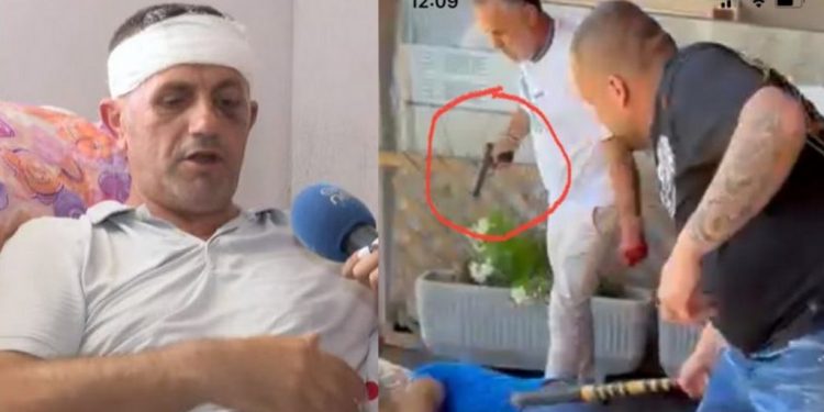 “Po mos të ketë gajle, se do t’i bëjë dhe unë një video, se ai nuk e di se kush jam”/ I rrahuri nga fisi Rraja paralajmëron hakmarrje