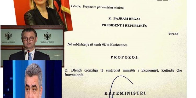 NDRYSHIMET NË QEVERI/ Ikin Margariti dhe Mete, hyn Gonxhe/ Rama krijon  “Ministrinë për Ekonominë, Kulturën dhe Inovacionin”