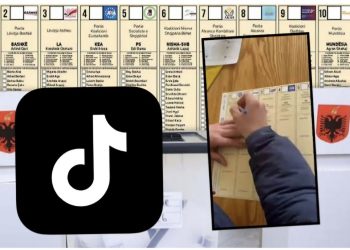 Publikoi fletën e votimit në ‘TikTok’, procedohet penalisht 24-vjeçari shqiptar në Gjermani