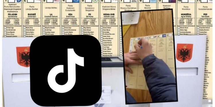 Publikoi fletën e votimit në ‘TikTok’, procedohet penalisht 24-vjeçari shqiptar në Gjermani