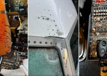 SHBA: Boeing goditet nga një objekt në lartësi të madhe, dyshohet për mbeturina hapësinore