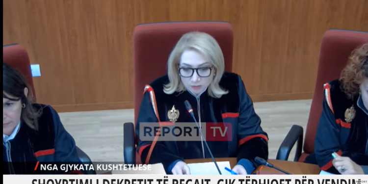 Ankimi i Veliaj/ Rrëzohet kërkesa e Presidencës për mos shqyrtimin e dekretit të zgjedhjeve