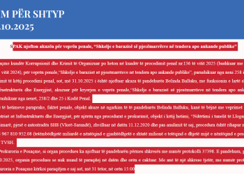 SPAK njofton akuzën për veprën penale për Ballukun: “Shkelje e barazisë së pjesëmarrësve në tendera apo ankande publike”