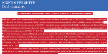 SPAK njofton akuzën për veprën penale për Ballukun: “Shkelje e barazisë së pjesëmarrësve në tendera apo ankande publike”