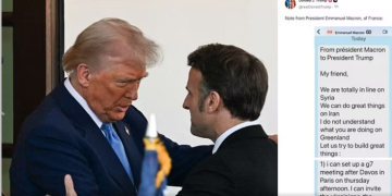 Trump kapet dhe me Makronin: “Tarifa 200% për verërat dhe shampanjën franceze” |